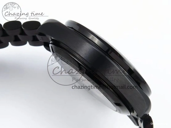 0413 Speedmaster Black Benom PVD Moon RMF Best Edition on PVD Bracelet Lemania HW WrinkleFree 7727